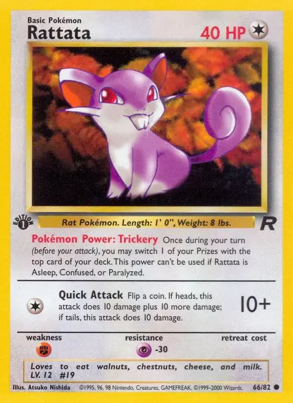 Rattata [1st Edition] - Pokemon Team Rocket #66