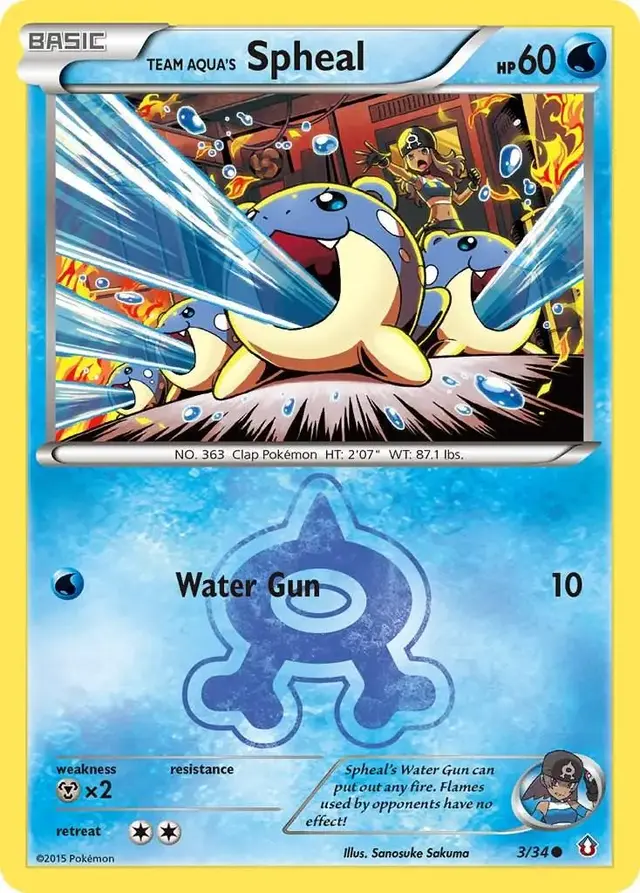 Team Aqua's Spheal - Pokemon Double Crisis #3