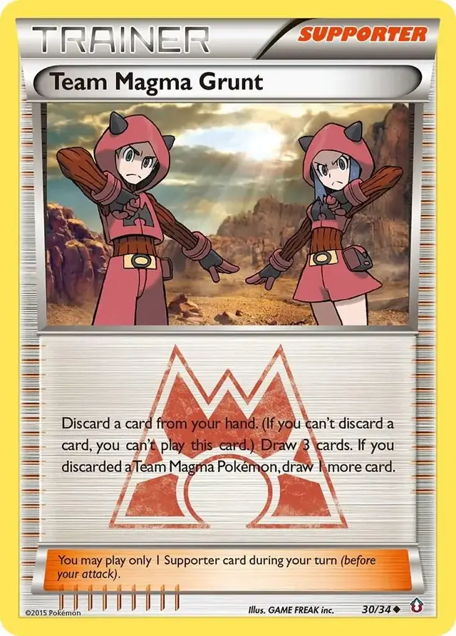 Team Magma Grunt - Pokemon Double Crisis #30
