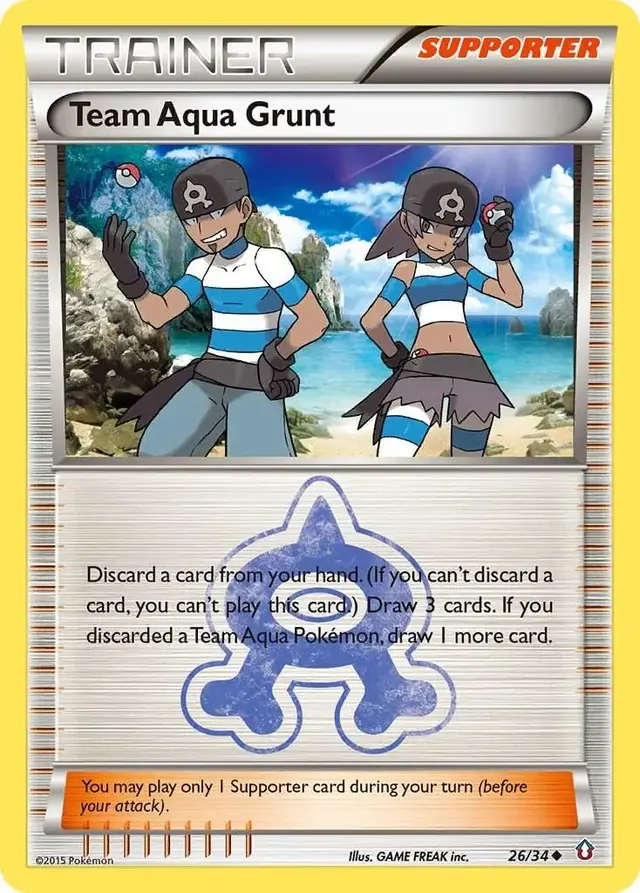 Team Aqua Grunt - Pokemon Double Crisis #26