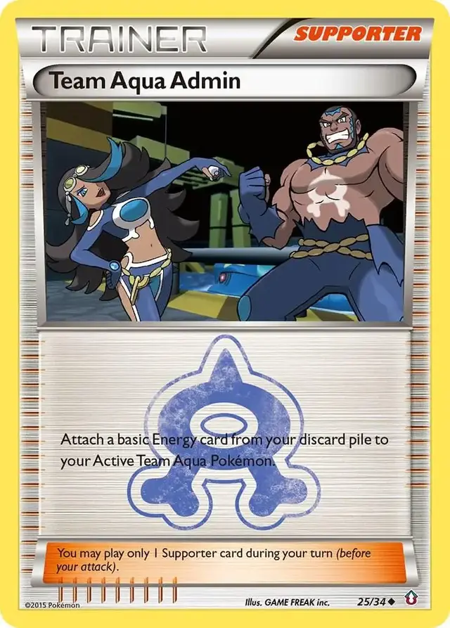 Team Aqua Admin - Pokemon Double Crisis #25