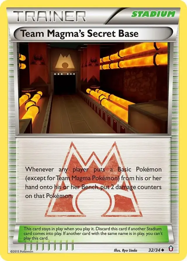 Team Magma's Secret Base - Pokemon Double Crisis #32