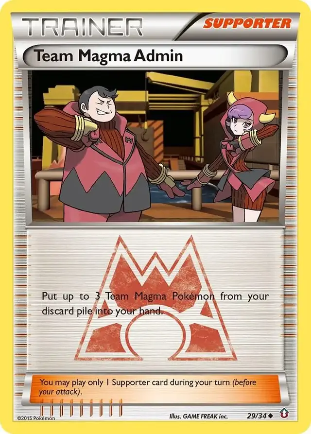 Team Magma Admin - Pokemon Double Crisis #29