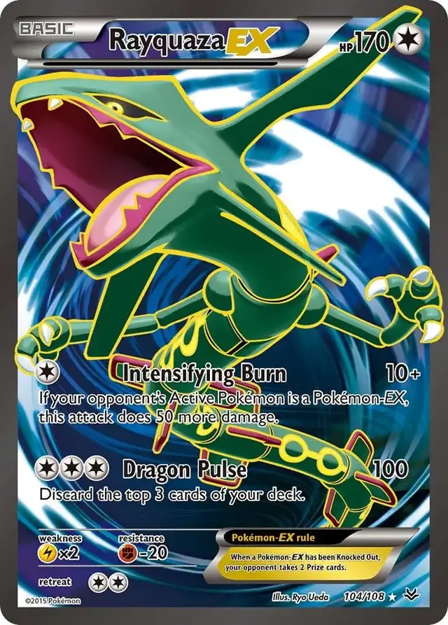 Rayquaza EX - Pokemon Roaring Skies #104