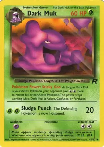 Dark Muk - Pokemon Team Rocket #41