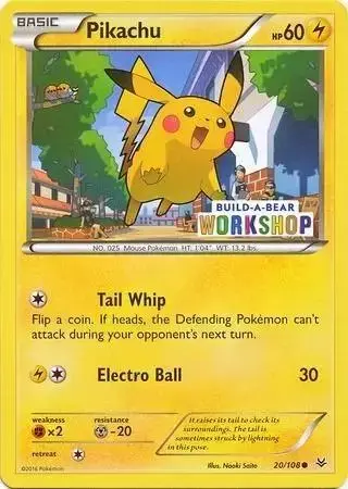 Pikachu [Build A Bear] - Pokemon Roaring Skies #20