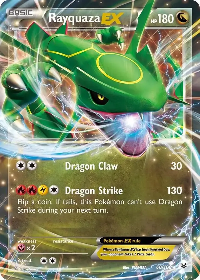 Rayquaza EX - Pokemon Roaring Skies #60