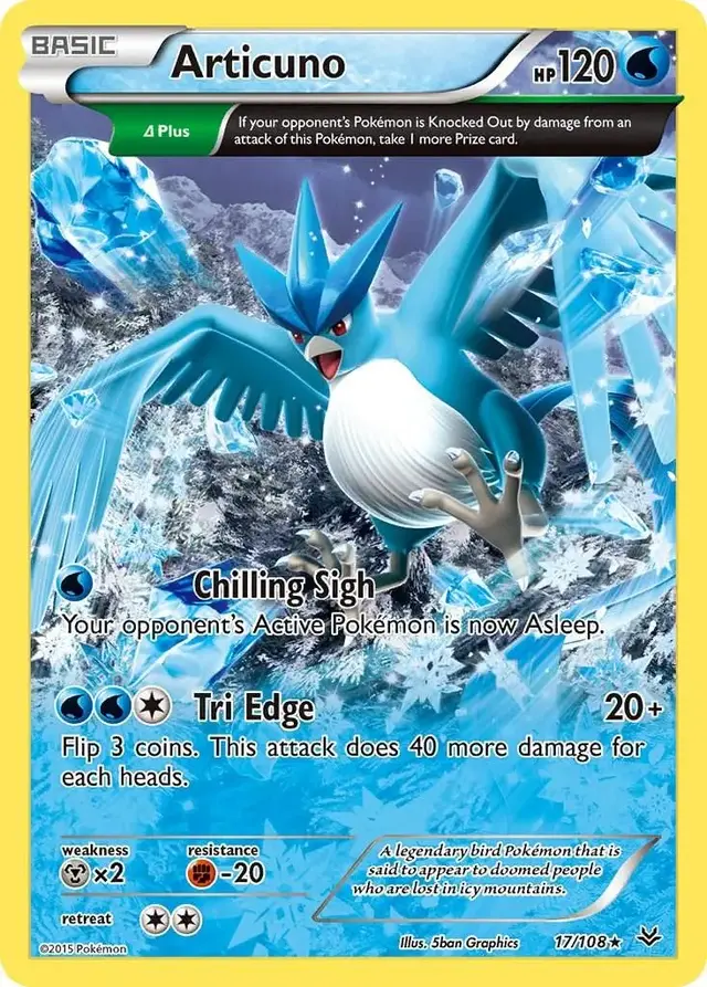 Articuno - Pokemon Roaring Skies #17