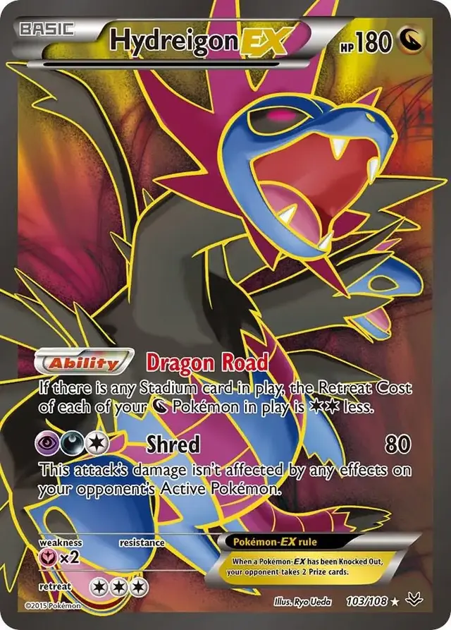Hydreigon EX - Pokemon Roaring Skies #103