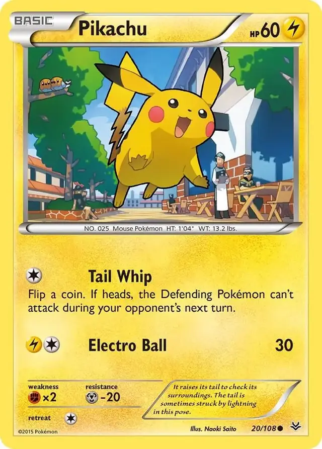 Pikachu - Pokemon Roaring Skies #20