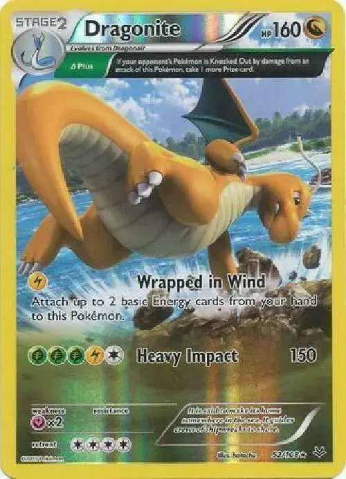 Dragonite [Reverse Holo] - Pokemon Roaring Skies #52