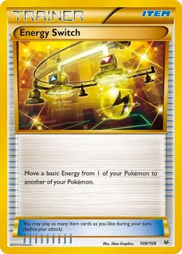 Energy Switch 109 - Pokemon Roaring Skies