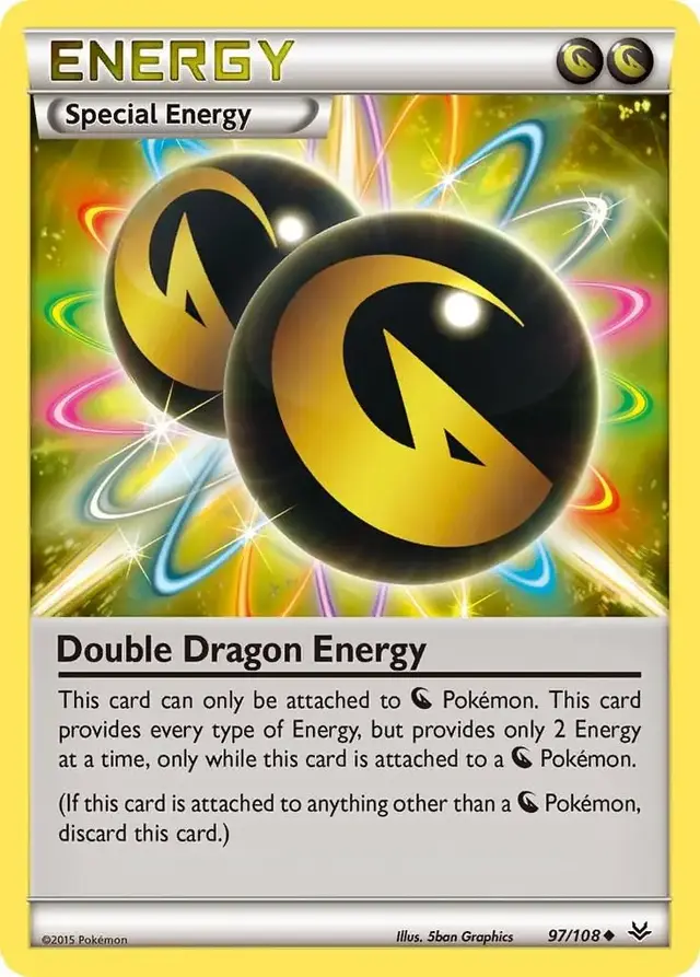 Double Dragon Energy - Pokemon Roaring Skies #97