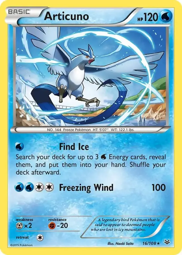 Articuno - Pokemon Roaring Skies #16