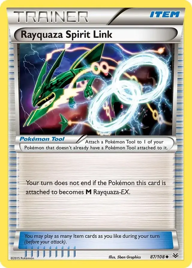 Rayquaza Spirit Link - Pokemon Roaring Skies #87