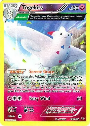 Togekiss [Reverse Holo] - Pokemon Roaring Skies #46