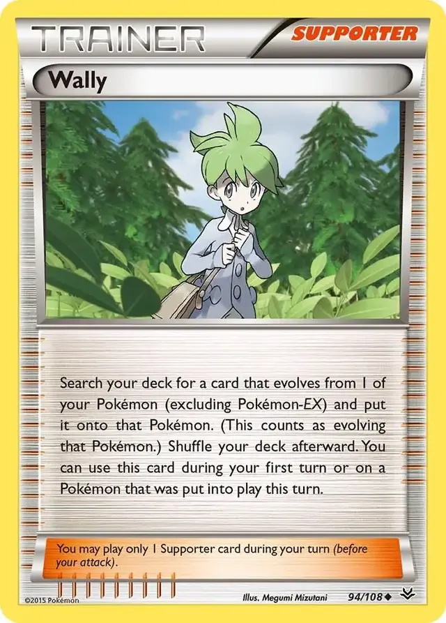 Wally - Pokemon Roaring Skies #94