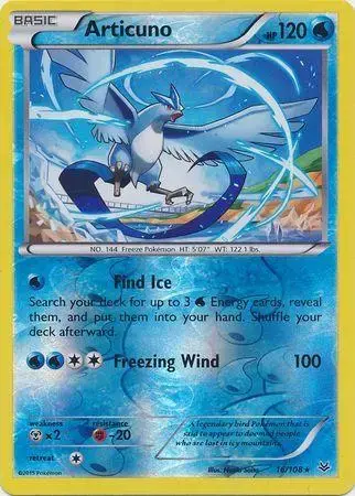 Articuno [Reverse Holo] - Pokemon Roaring Skies #16