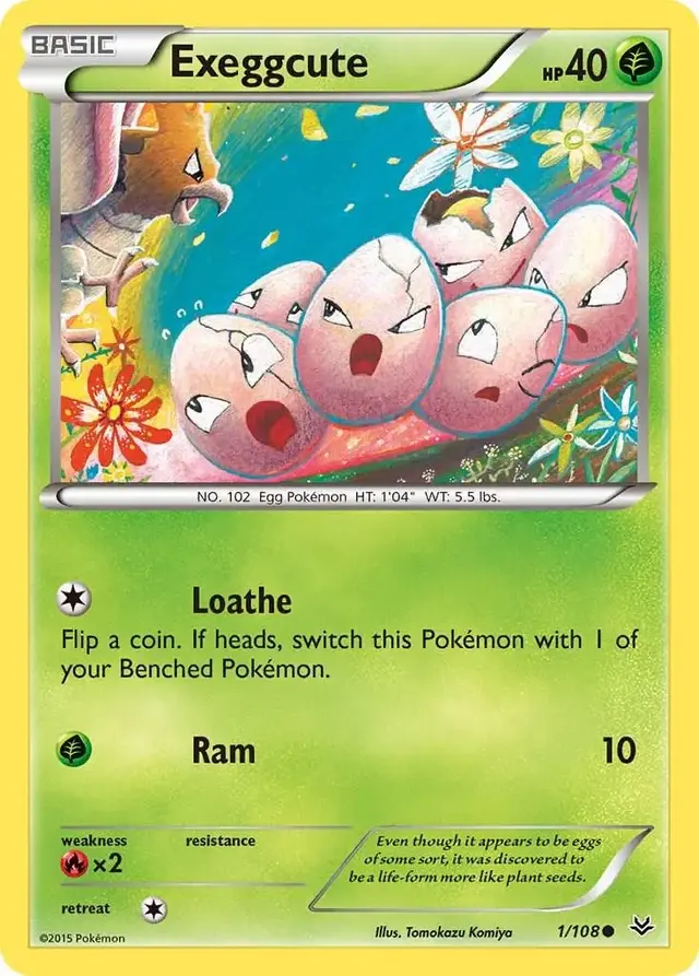 Exeggcute - Pokemon Roaring Skies #1