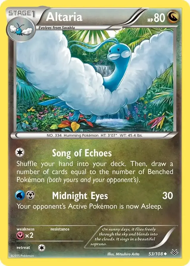 Altaria - Pokemon Roaring Skies #53