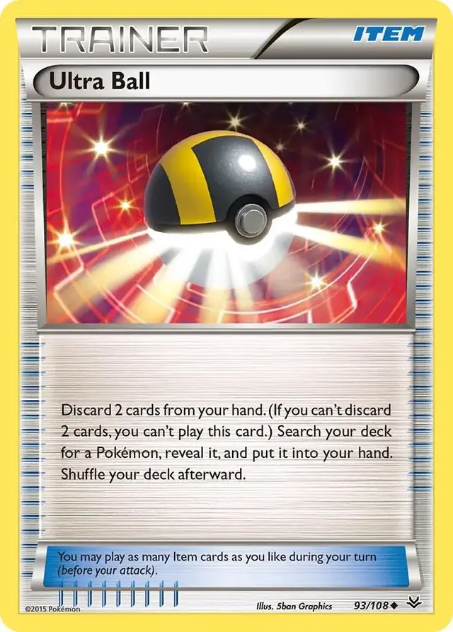 Ultra Ball - Pokemon Roaring Skies #93
