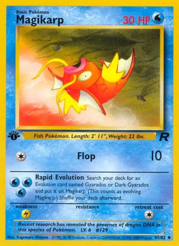 Magikarp [1st Edition] - Pokemon Team Rocket #47