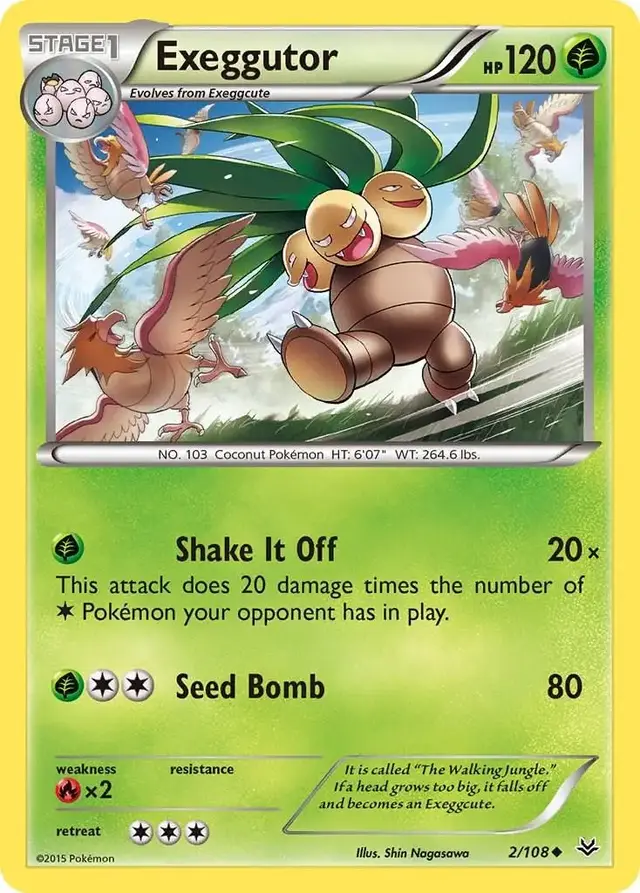 Exeggutor - Pokemon Roaring Skies #2