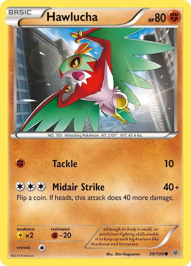 Hawlucha - Pokemon Roaring Skies #39