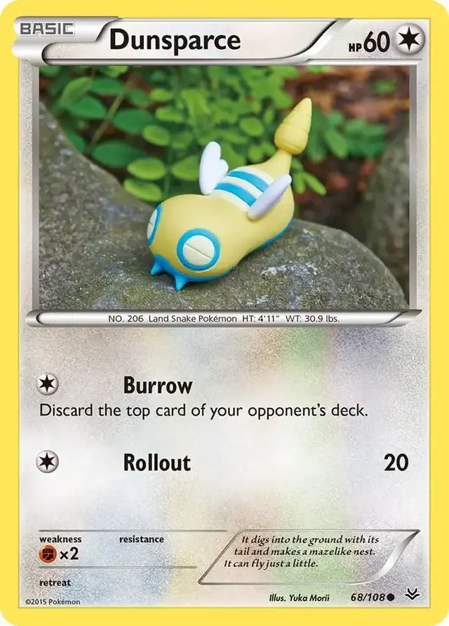 Dunsparce - Pokemon Roaring Skies #68