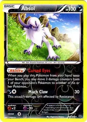Absol [Reverse Holo] - Pokemon Roaring Skies #40