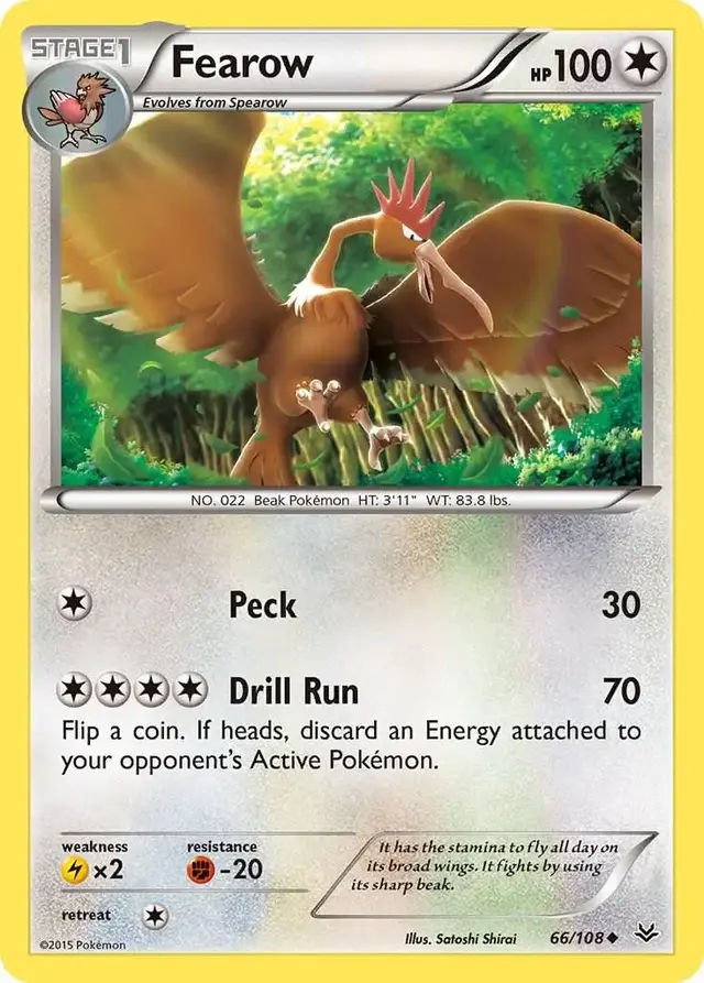Fearow - Pokemon Roaring Skies #66