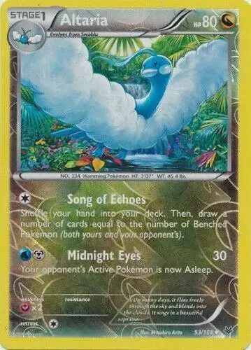 Altaria [Reverse Holo] - Pokemon Roaring Skies #53