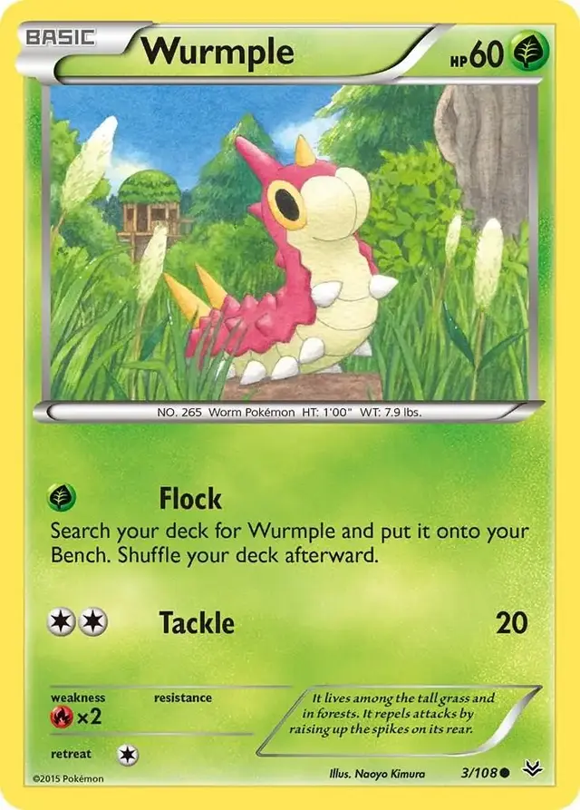 Wurmple - Pokemon Roaring Skies #3
