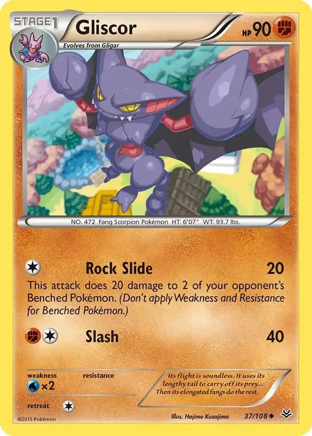 Gliscor - Pokemon Roaring Skies #37