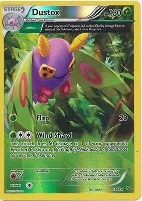 Dustox [Reverse Holo] - Pokemon Roaring Skies #8