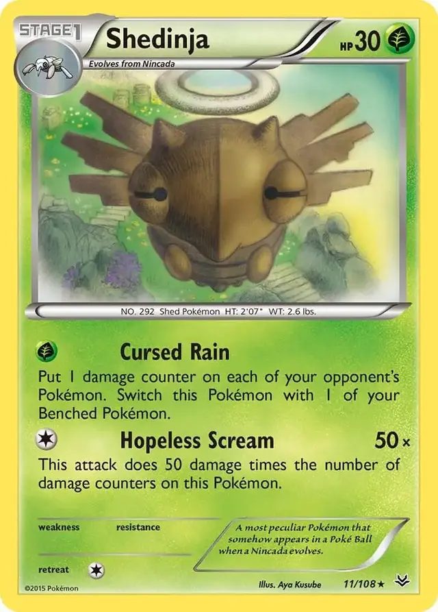 Shedinja - Pokemon Roaring Skies #11
