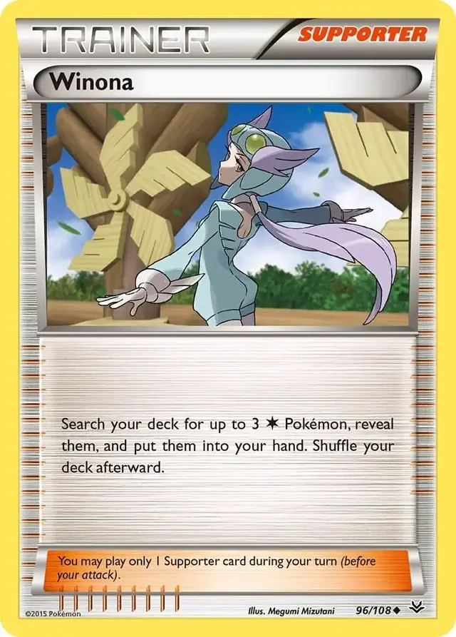 Winona - Pokemon Roaring Skies #96