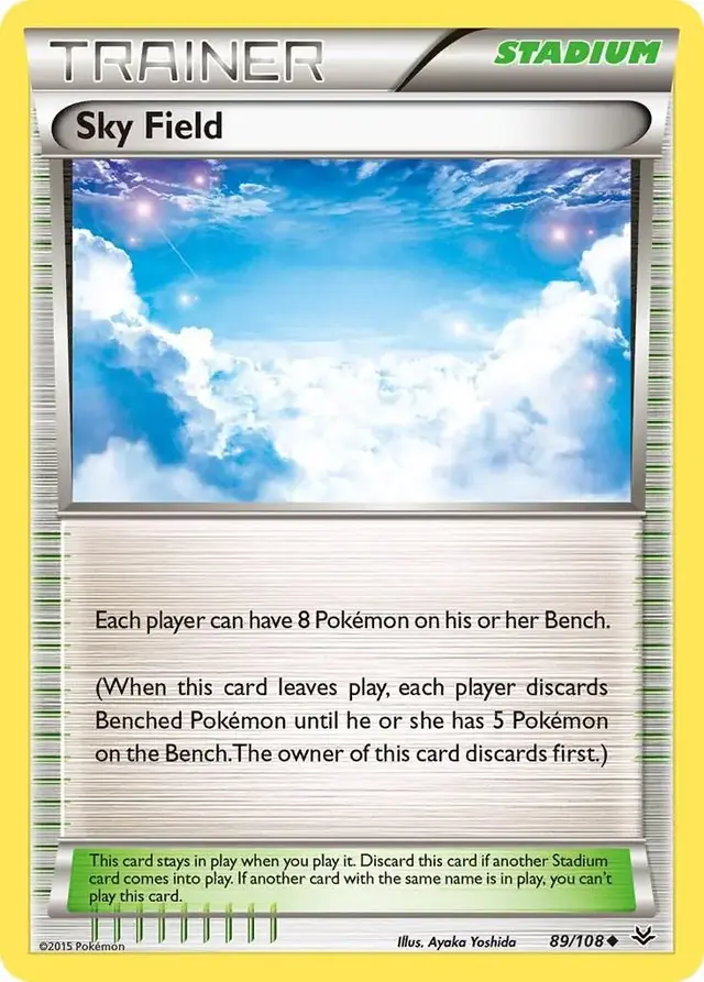 Sky Field - Pokemon Roaring Skies #89