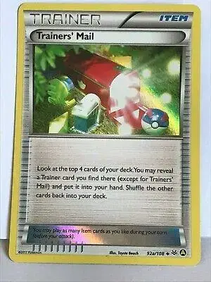 Trainers' Mail [Holo] - Pokemon Roaring Skies #92a