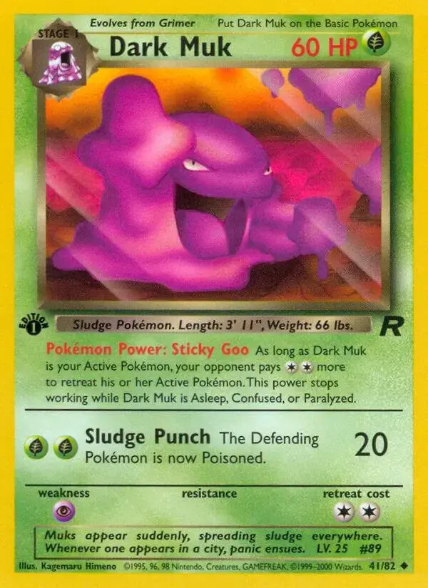 Dark Muk [1st Edition] - Pokemon Team Rocket #41