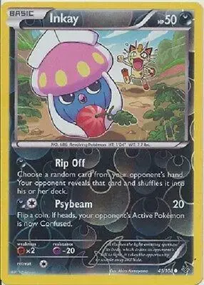 Inkay [Reverse Holo] - Pokemon Roaring Skies #41