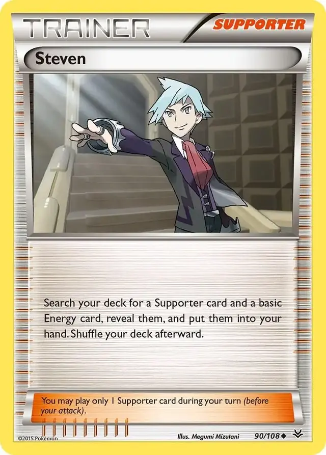 Steven - Pokemon Roaring Skies #90