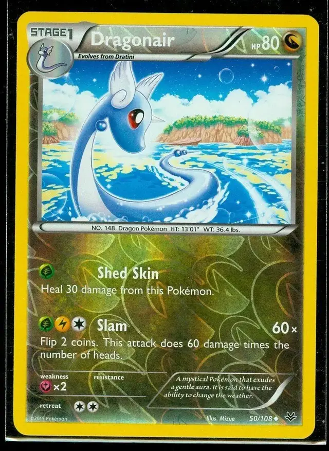 Dragonair [Reverse Holo] - Pokemon Roaring Skies #50