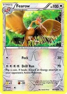 Fearow [Reverse Holo] - Pokemon Roaring Skies #66