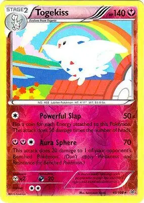 Togekiss [Reverse Holo] - Pokemon Roaring Skies #45