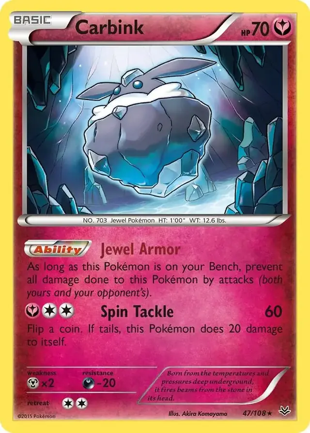 Carbink - Pokemon Roaring Skies #47