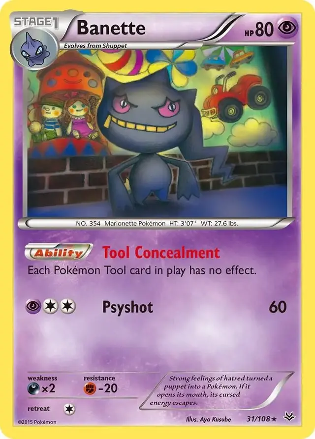 Banette - Pokemon Roaring Skies #31