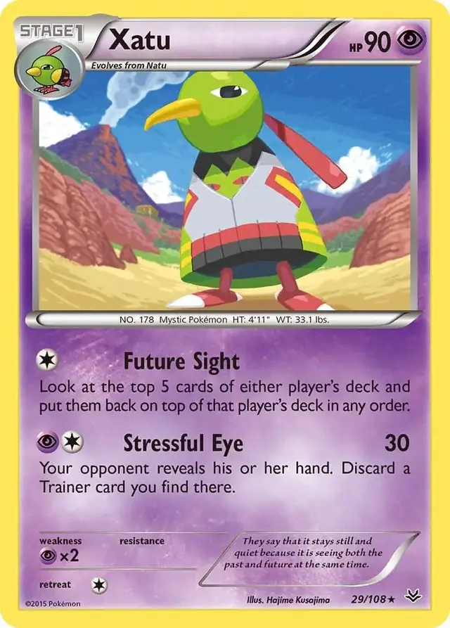 Xatu - Pokemon Roaring Skies #29
