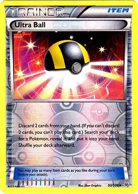 Ultra Ball [Reverse Holo] - Pokemon Roaring Skies #93