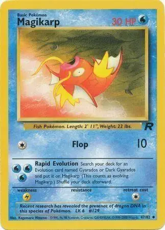 Magikarp #47 - Pokemon Team Rocket